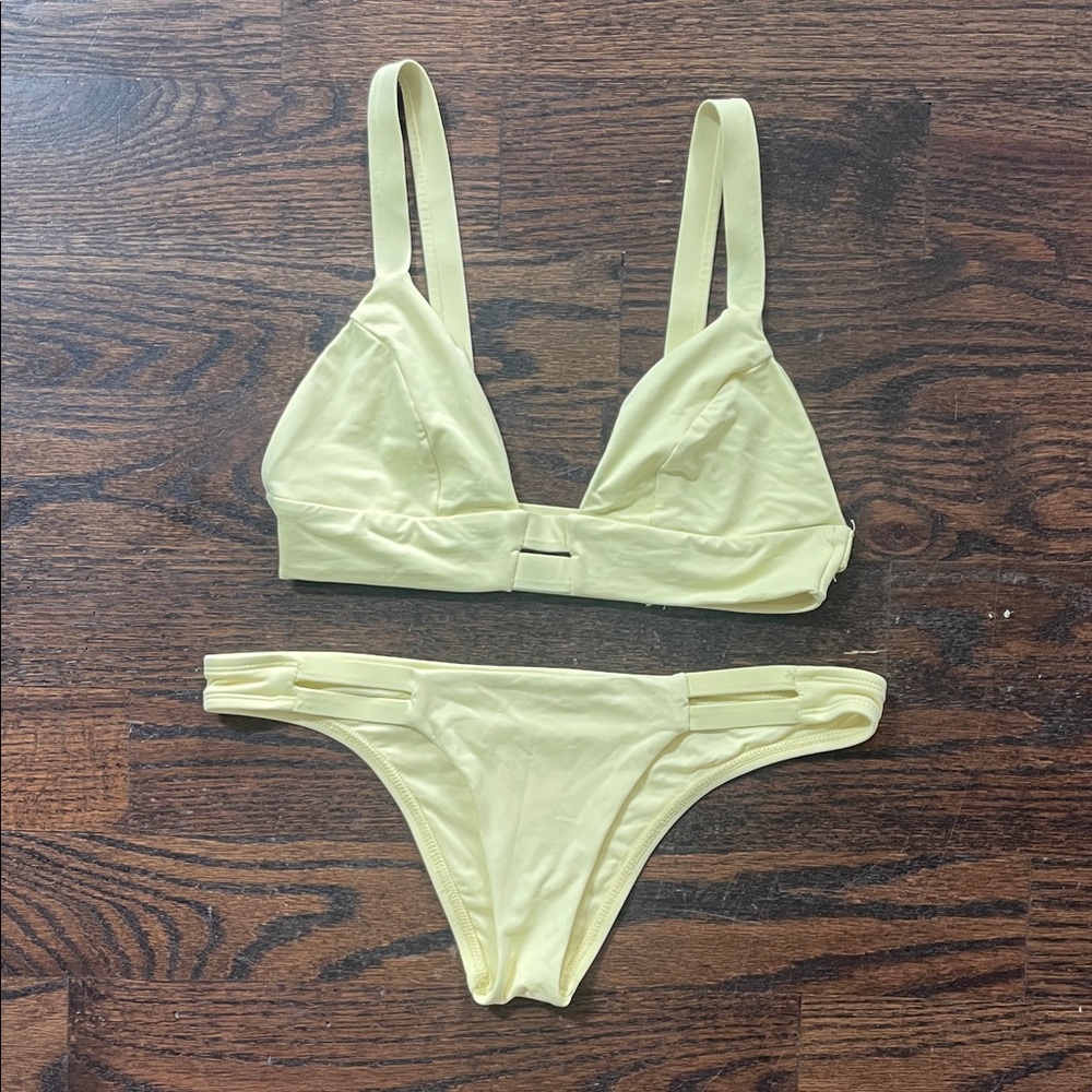 Vitamin A Neutra Bikini Set - Yellow (M)